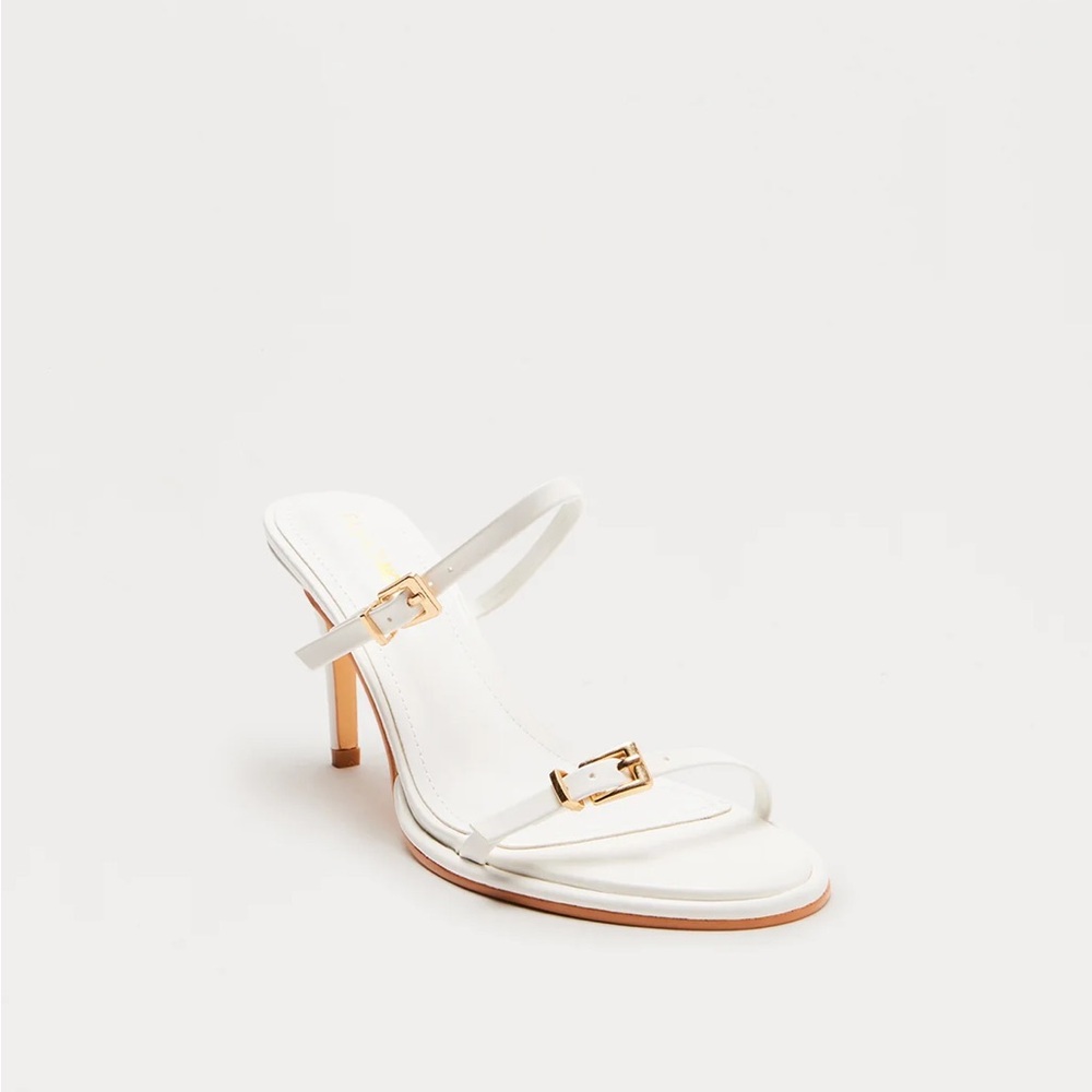 Fashion Nova Lucky 3″ Stiletto Heels - White BNWT